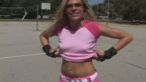 Rollerblading Hottie Wife Kelly Becomes My Girlfriend For The Day And Sucks Me Off! (wmv)