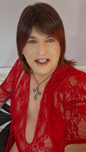 Are you watching? I think you are! I know your watching me, you might as well admit  it! I think it turns you on to watch!