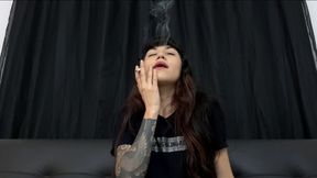 POV: You have the honor of watching me and being invited to smoke.