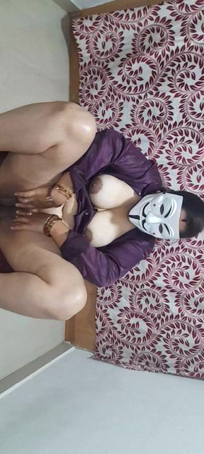Desi aunty funking my first video