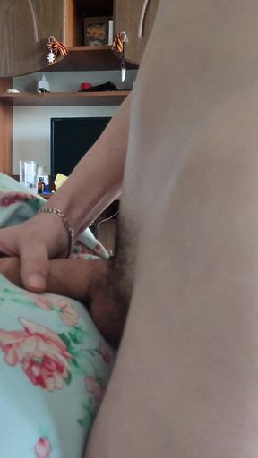 Cute Boy with A Sex Toy