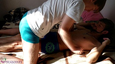 Neighbour spotted our videos on the web and invited me to fuck him in the ass
