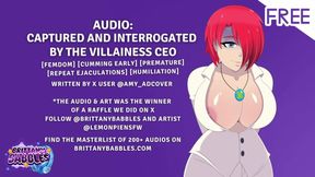 Captured CEO Gets Humiliated & Creampied by Villainess