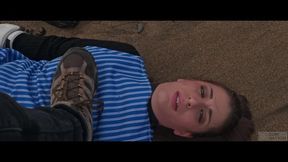 Submissive Italian Beauty Silvia Soprano Gets Roughly Dominated On A Beach In Norway