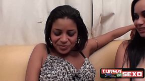 ana luz chega chupando e levando no cu gostoso - celine salles - frotinha porn star -