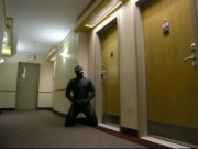 horny frogman sneaks into hotel and breaks into a hotel room