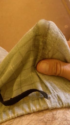 An erect cock. Waiting for a big ass