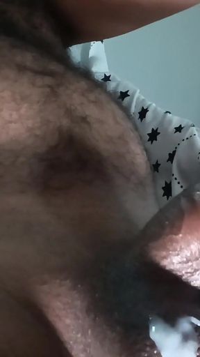 Jaw-dropping moment from "Big cumshot horny hairy man cum"