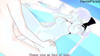 Poolday with Morgan Le Fay FGO [Hentai 3D]