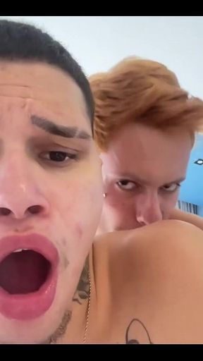 Fucked My Friend so Hard We Both Ended up Dripping in Sweat