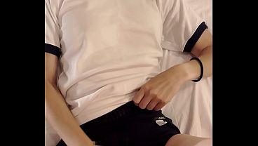 【素人個人撮影】体操服とブルマに着替えさせてハメ撮り。最後はブルマにぶっかけ!