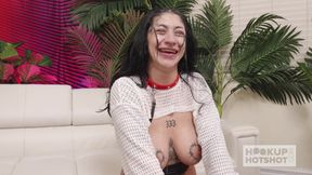 Deep and Rough Anal Ramming with Slut Luna Baby