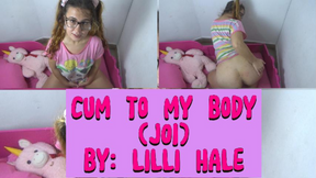 Cum to my body JOI