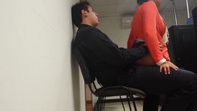 I can't wait any longer and we're having sex in the office!