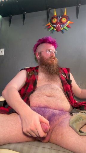 Rubbing on my body and rubbing on my cock