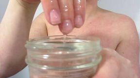 Armpit Shave in the Tub