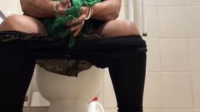 Work Toilet Emergency Compilation - Full Bladder, Constipation Pressure & Painful Relief