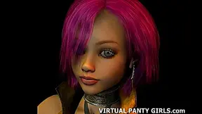 Freckled Anime Teen Deepthroats Big Dick In Intense 3D Blowjob Session