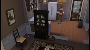Lustful Sims Anime Couple Engages in Hot Hentai Action