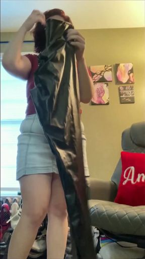 Ellie Gets a surprise while doing chores