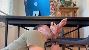 Foot Fetish Fantasies: The Soft Sweaty Sweet Taste Of Teacher (PREVIEW)