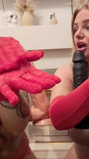 Glove Fetish Duo JOI Cumcountdown