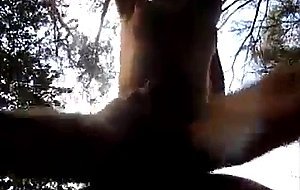 Daddy fucked in the Forest