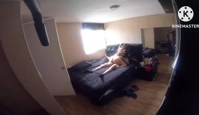 My girl is gone, my boyfriend's here, and he's taking over my room!