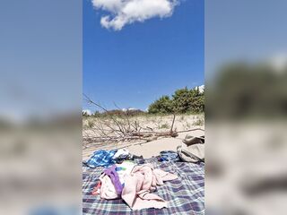 Sex Show Chaturbate Nudist Beach, Tranny and Chap, Gigi and Dave 17-05-2025, P3