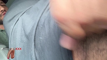 Frankboxxx - taxista no se resiste a semejante vergon mio.
