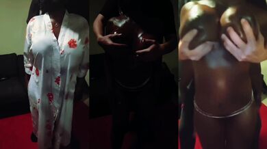 Norwegian Ebony Girl Gets Nailed With Huge Black Boobs Squeezed Hard