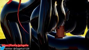 ふたなりダブルパイズリ