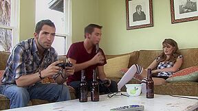 Faye Reagan Strips And Fucks Bf