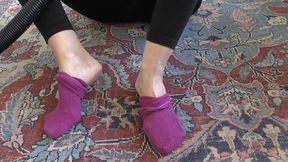 First, the Socks Are Vacuumed, Then Scrubbed, and Then Covered in Cum, POV, JOI, Lady Victoria Valente
