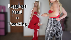 Trying on Yoga Pants and Twerking