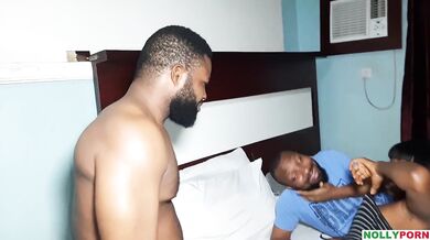 Krissyjoh Uses His Girlfriend To Entertain His Friend who Visited Him For Holiday