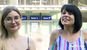 Ersties - Heies Treffen in Berlin zwischen Emily und Marie S