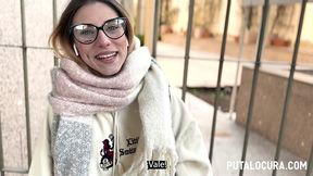 putalocura - bellisima italiana dalila dark pillada en la calle