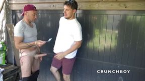 Amazoing straight boy fucked bareback in ehxib