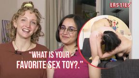 German babe Jasmina licks Serafina's pussy from behind