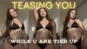 Teasing You While You Are Tied Up - Titjob For Your Helpless Body