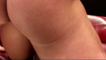 Its known as the sex sofa, so she starts rubbing her pussy and getting her holes ready to...