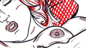 Touching Myself Drawing For Pleasure