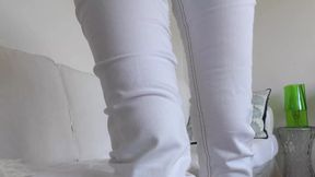 Intense Smelling Sniffing White Stinky Socks, JOI, POV Lady Victoria Valente