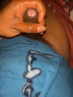 My dick oil massage and cum
