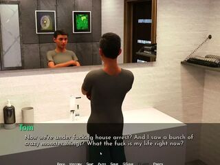 Large Butt Stepmom Showing Snatch And Seducing eighteen plus Stepson In Washroom