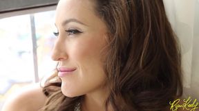 Hairy Pussy MILF Fingers Herself - Close Ups - Ryan Keely