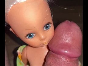 Having sex with dirty secondhand store flower power doll