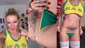 coucou les zamours ♥aujourd hui joue le bresil, trop heureuse bien que j ...