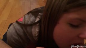 Home video of an epic blowjob